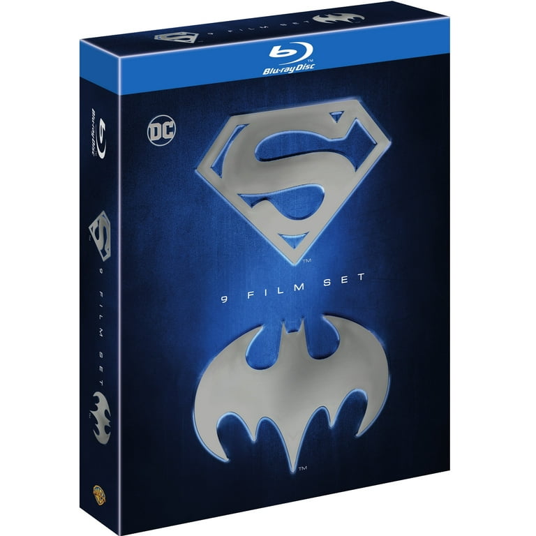Batman & Superman 9-Film Set [Blu-ray] - Walmart.com