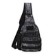 thumbnail image 1 of Mochila al aire libre con correa, bolso cruzado compacto táctico de nailon para bicicleta que camina, 1 of 5