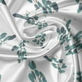 thumbnail image 5 of Ambesonne Forest Valance Pack of 2, Botanical Simple Branches, 42"X18", Laurel Green and White, 5 of 5