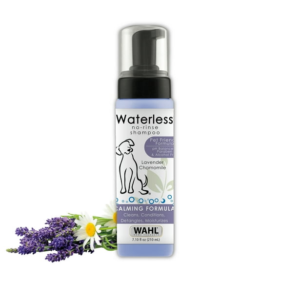 Wahl Waterless No Rinse Dog Shampoo Lavender Chamomile, 7.1-oz 820014