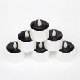 thumbnail image 4 of Lámpara De Noche 6x Velas LED solares sin llama Luces de té parpadeantes falsas para bodas románticas Lamparas, 4 of 7