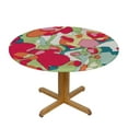 thumbnail image 3 of Fenyluxe  Summer Floral Outdoor Tabletop Collection, Stain Resistant &amp; Waterproof, Round, Floral 31-35, 3 of 8