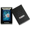 thumbnail image 6 of Zippo Retro Futuristic Royal Blue Matte Pocket Lighter, 6 of 7
