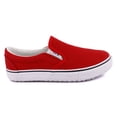 thumbnail image 4 of Laforst Nextgen Womens Sunbrella Slip Resistant Waitress Server Slip On Flat Red, 4 of 8