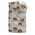 thumbnail image 1 of Juego de cama con estampado de nutria, 1 of 5