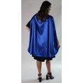 thumbnail image 4 of Making Believe Unisex Blue Satin Costume Cape 36", 4 of 8