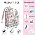thumbnail image 4 of Country Garden Backpack - Vintage Waterproof Bookbag with Romantic Wildflowers & Foliage, 4 of 5