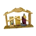 thumbnail image 2 of Holy Family Figurine Christmas Nativity Scene Horse Cow Resin Design Suitable for Religious Education, 2 of 9