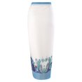 thumbnail image 4 of Gibobby Traje de baño de una pieza Nuevo mono doble sexy para mujer, traje de baño conservador para vacaciones en aguas termales, conjunto de falda envue(Azul claro,G), 4 of 5