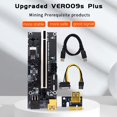 thumbnail image 2 of Tarja elevadora VER009S Plus Cable USB 30 PCIE Express 1x a Kuymtek 16x adaptador extensor para minería GPU Bitcoin BTC 7391 3 3 piezas, 2 of 3