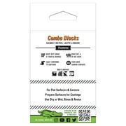 Gator 4127 3-3/8 in x 4 in x 1 in Medium Grit Angled Sponges, 2 Pieces