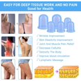 thumbnail image 3 of Silicone Cupping Therapy Set - Cupping Kit for Massage Therapy - Cellulite Remover Cupping Set - Anti Cellulite Cup Massager, Vacuum Suction Massage Cups for Cellulite Reduction, 3 of 7