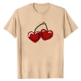 thumbnail image 4 of Tops para hombre, blusas y camisas de manga corta con cuello redondo para hombre, camisetas casuales con estampado de moda para hombre, blusa de manga corta, blusa de poliéster para hombre., 4 of 4