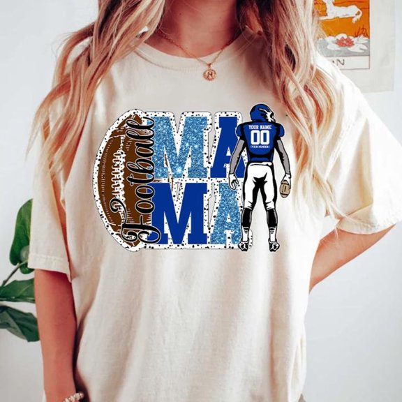 Personalized Football Shirt Custom Football Mom Shirt Football Dad Shirt Thatamp39s My Son