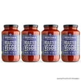 thumbnail image 1 of Roasted Veggies Pasta Sauce | USDA Organic, Non-GMO, Gluten-Free And No Sugar Added | Made With Fresh Ingredients | 25 Ounce Jars (Pack Of 4), 1 of 2