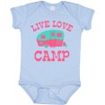 thumbnail image 3 of Inktastic Live Love Camp Rv Girls Baby Bodysuit, 3 of 5