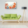 thumbnail image 6 of Startonight Canvas Wall Art Abstract Theme - Stylized Red Poppies Flowers Painting - Framed 24" x 36", 6 of 6