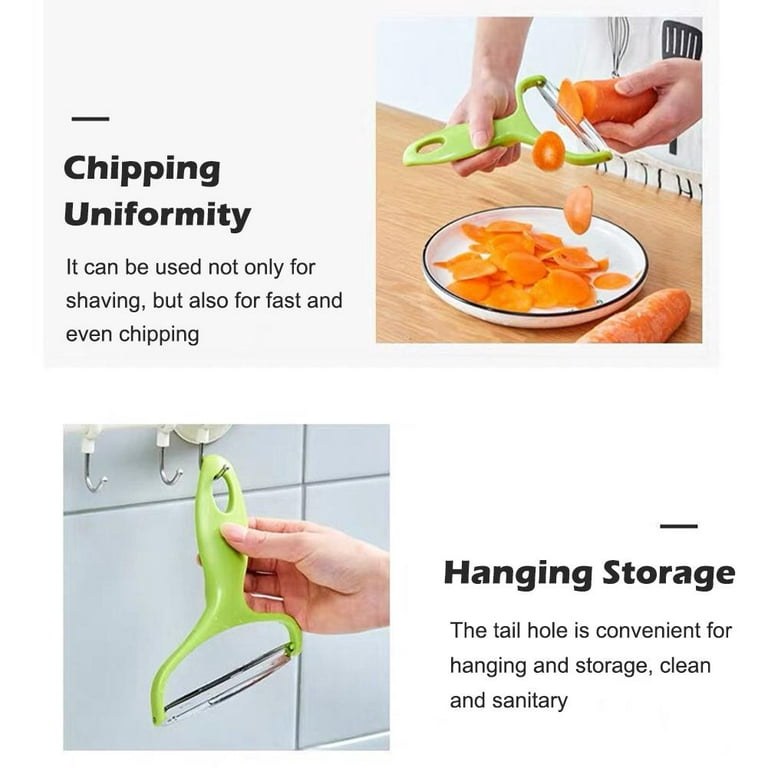 VANDHOME Cabbage Grater Cabbage Peeler Multifunctional Vegetable Peeler for  Cabbage Carrot Potato, Stainless Steel Cabbage Grater with Wide Blades