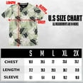 thumbnail image 4 of Weiv Mens Adult Polyester Short SleeveTshirt Hawaiian Tee for Men Casual Round Neck Shirt, 4 of 5
