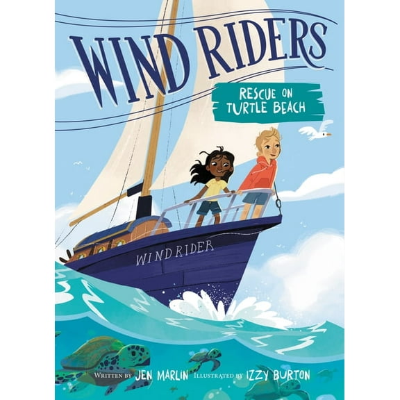 Wind Riders Wind Riders #1: Rescue on Turtle Beach, Book 1, (Paperback)