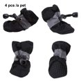 thumbnail image 4 of Methold 4 Uds. Zapatos antideslizantes para mascotas, botas de lluvia para exteriores, accesorios para el cuidado de las patas de cachorros de Type3 NO3, 4 of 6