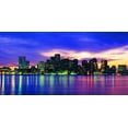 thumbnail image 1 of Miam Skyline - CANVAS OR PRINT WALL ART, 1 of 1
