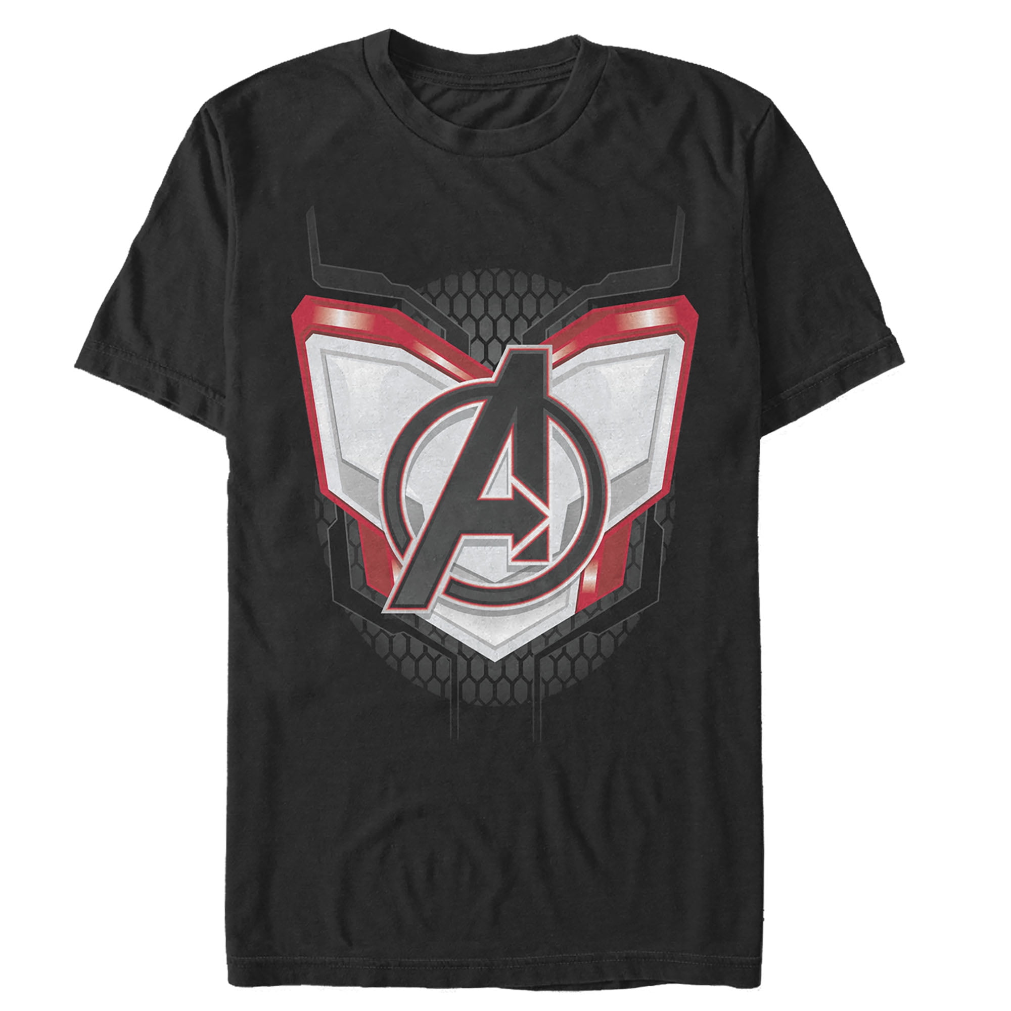 Men's Marvel Avengers: Endgame Logo Quantum Suit Graphic Tee Black