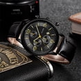 thumbnail image 2 of Montre-bracelet Analogique à Quartz pour Homme avec Boîtier en Acier Inoxydable et Bracelet de Ceinture, 2 of 8