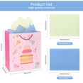 thumbnail image 2 of Cheinxy 13.7'' Happy Birthday Gift Bag with Handles and Tissue Paper for Men Women Girls Boys, 2 of 7