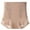Beige, variant on HAOTAGS Boy Shorts for Women,High Waist Stretchable Breathable Lace Brief Panties Black M