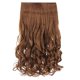 thumbnail image 1 of REECHO 20"" 1 paquete 3/4 Clips de onda rizada de cabeza completa en extensiones de cabello sintético HE008 postizos para mujeres 5 clips 4.5 oz por pieza - lino, 1 of 5