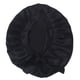 thumbnail image 3 of Sombrero de gorro de dormir de seda real para dormir de color liso Gorro para la pérdida del cabello para mujeres niñas (negro), 3 of 5