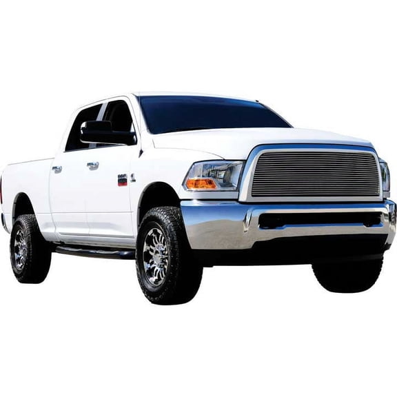 2010-2012 Ram 2500, 3500 Billet Grille, Polished, 1 Pc, Insert - PN #20451