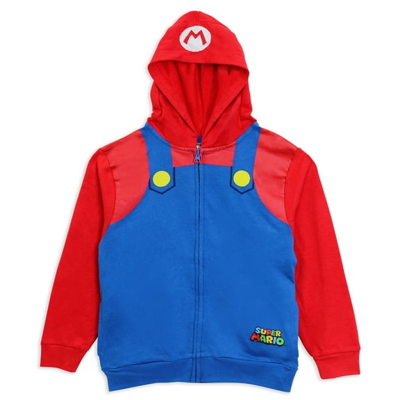 Boys Nintendo Super Costume Lightweight Hoodie