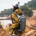 thumbnail image 4 of Mochila Pequeña Ligera de Senderismo de 18 L, Mochila Ligera Resistente Al Agua para Hombre y Mujeres, Mochila de Viaje Transpirable para Senderismo Al Aire Libre, Campamento, Caminatas y Ciclismo, 4 of 10