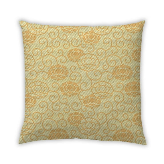 Ahgly Company Outdoor Square Contemporary Throw Pillow, 18 inch by 18 inch