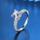 thumbnail image 5 of Ganfancp Temperamento Femenino Diamante Ofertas Flash 1X Anillo de Diamantes, 5 of 7