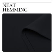 Dreamfair 2 Panels Blackout Curtains 52 x 84, Thermal Insulated Room Darkening Curtains for Bedroom & Living Room