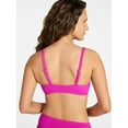 thumbnail image 3 of Time and Tru Women's and Women's Plus Size Crinkle Bralette Bikini Top, Sizes XS-3X, 3 of 5