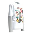 thumbnail image 3 of Playera Avengers Niño, Marvel Doodles BlancoTalla 4, 3 of 4