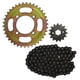 thumbnail image 1 of Engrane 38X15 Cadena 428Hx102L Set Vento Urban 200 (20-21) Roda negro, 1 of 3