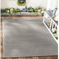 thumbnail image 3 of Safavieh Machine Washable Rug Indoor/Outdoor Bermuda Collection Kyleigh Geometric Area Rug, Grey, 4' x 6', 3 of 9