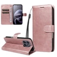 thumbnail image 1 of Wallet Case for Motorola MOTO G67 5G Flip Cover with Card Slots, Magnetic Stand & Strap Pink, 1 of 4