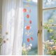 thumbnail image 4 of Campana de viento de madera con conchas y cuentas para la decoración del hogar | Adorno colgante artesanal para ventana | Ambiente relajante para interiores y exteriores, 4 of 6
