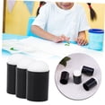 thumbnail image 4 of RUNROTOO 12Pcs Finger Paint Brush Black with Handle for Ink Chalk Art and Craft Applications, 4 of 8