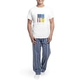thumbnail image 5 of CafePress - Ukrainian Lover I Stand With Ukraine Pajamas - Men's Light Loose Fit Cotton Pajama Set, 5 of 7