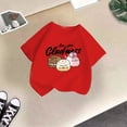 thumbnail image 2 of Miaoju Girl Shirts Trendy Crewneck Cartoon Print Short Sleeve T Shirt Top Fashion Cool Gentleman Tops Girls Summer Tops T-Shirts, 2 of 4