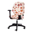 thumbnail image 4 of Chririnla Office Chair Covers Maple Leaf with Breathable Stretch Computer Office Chair Cover for High Back Chair, Set of 2 Computer Chair Seat Cover, 4 of 8