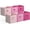 Pink Gradient-6 Pack, variant on GRANNY SAYS Cube Storage Bins, 11 Inch Fabric Organizer Bins, Collapsible Storage Baskets with Handles, 6-Pack, Pink