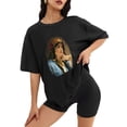 thumbnail image 2 of Women T Shirts and Men Shirt Oversized Shirts Cool Graphic Tees for Men Vintage Streetwear Sweat Casual Shirt L, 2 of 5